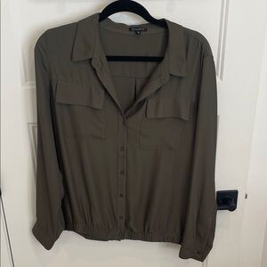 Dynamite Olive Green Shirt